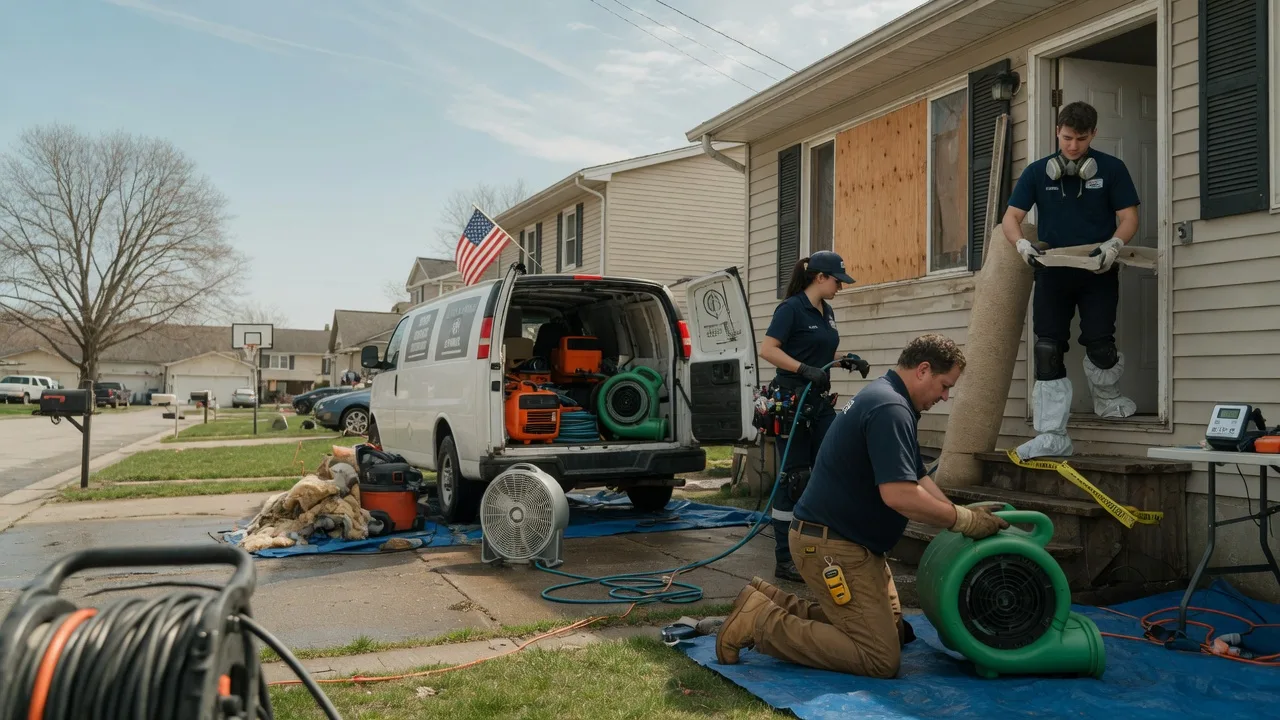 Water Damage Restoration in Arkoma, OK near me